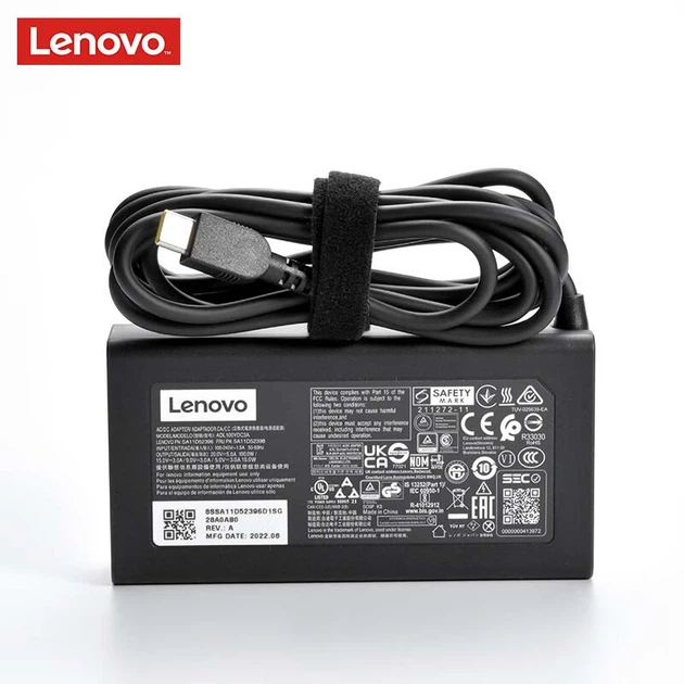 Зарядное устройство Lenovo 100 Вт Type-C для ThinkPad, Legion R7000/Y9000, Xiaoxin Pro 14/16 - Фото 4 Зарядное устройство Lenovo 100 Вт Type-C для ThinkPad, Legion R7000/Y9000, Xiaoxin Pro 14/16 - изображение 4