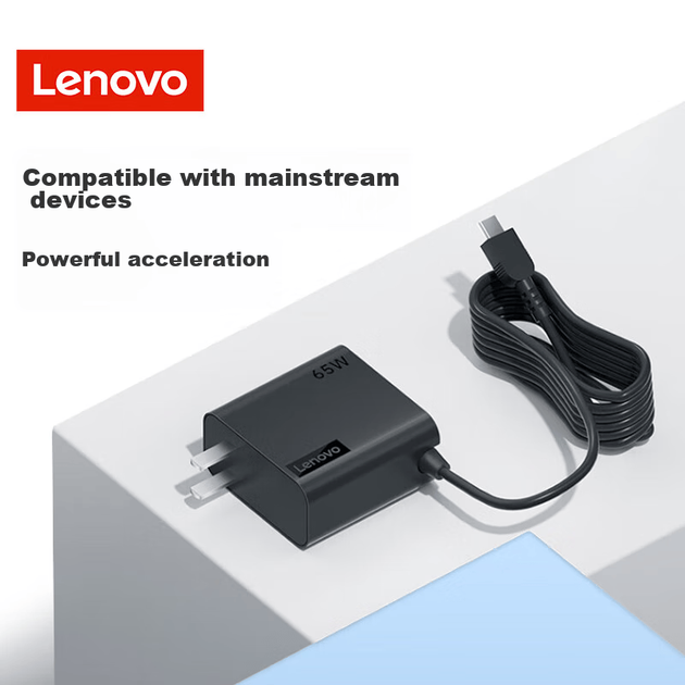Блок живлення Lenovo оригінальний Type-C 65Вт, для Xiaoxin Pro13/Air14 - зображення 6