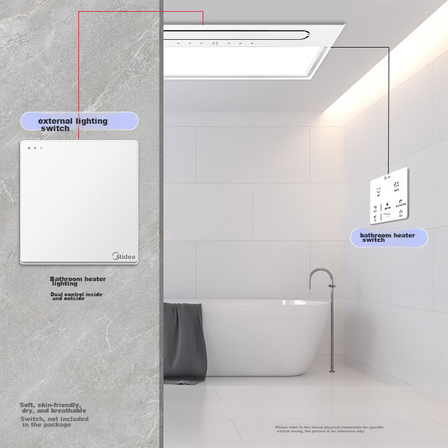 Обогреватель для ванной комнаты Midea Y5 Cloud Sail Series - изображение 11