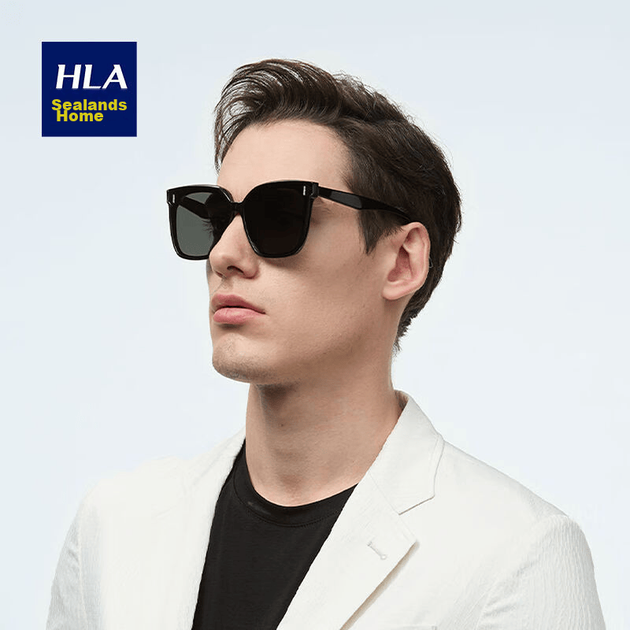 Солнцезащитные очки HLA из нейлона, очень большая оправа, для мужчин и женщин, очки с защитой от УФ-излучения для вождения на открытом воздухе. - изображение 4