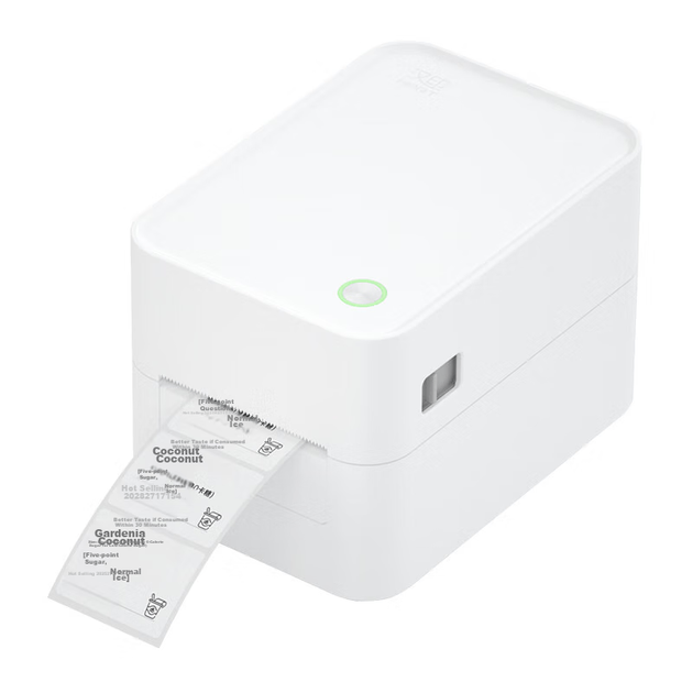 Термопринтер HPRT D25BT с Bluetooth для печати штрих-кодов и QR-кодов на одежде, в супермаркетах, для чая с шариками, а также для печати этикеток и штрих-кодов на продукты питания. - изображение 10