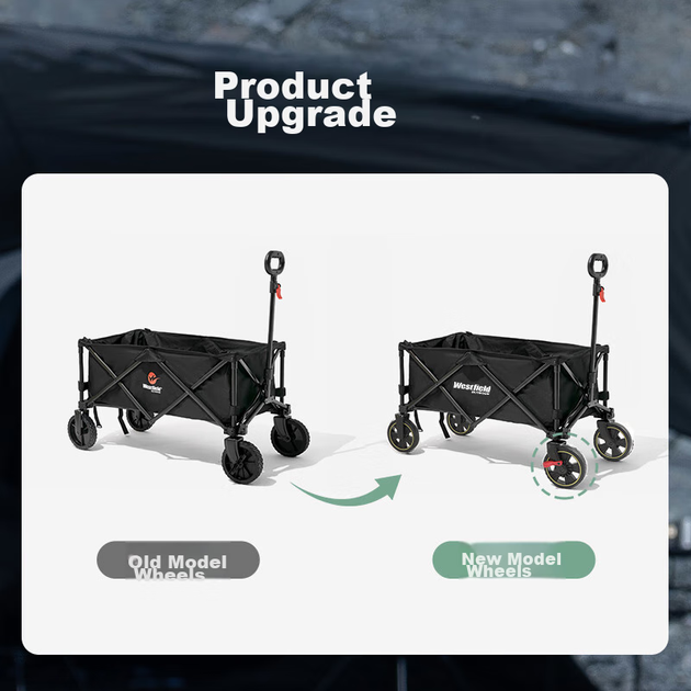 Тележка Westfieldoutdoor для кемпинга складная для продуктов/питомцев/пикника - изображение 4