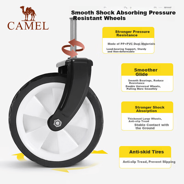 Кемпинговая тележка CAMEL, складная тележка для покупок, продуктовая тележка, тележка для поводка для собак, тележка с тяговым стержнем для домашнего использования и доставки посылок. - Фото 7 Кемпинговая тележка CAMEL, складная тележка для покупок, продуктовая тележка, тележка для поводка для собак, тележка с тяговым стержнем для домашнего использования и доставки посылок. - изображение 7