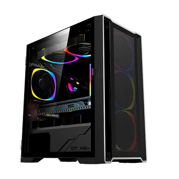Корпус Wanjia M-ATX Black - зображення 4