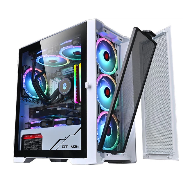 Корпус Wanjia M-ATX Black - зображення 9