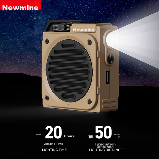 Міні-мегафон Newmine MS12 для вчителів, екскурсоводів, поясний Bluetooth-колонка, портативний рекламний лекційний навчальний пристрій з високою гучністю, чорний - зображення 7