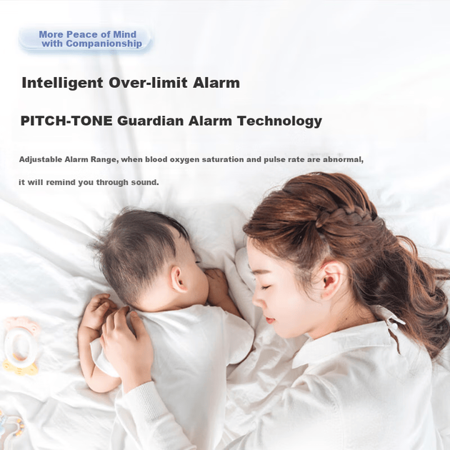 Пульсоксиметр Heal Force Baby для новонароджених недоношених дітей, пульсоксиметр, монітор насичення киснем, монітор серцевого ритму - зображення 4
