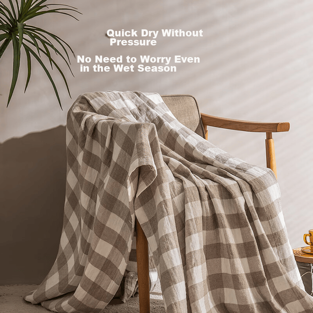 Ковдра JD Gauze Blanket літня полуторна 150x200 см бавовняна - зображення 5