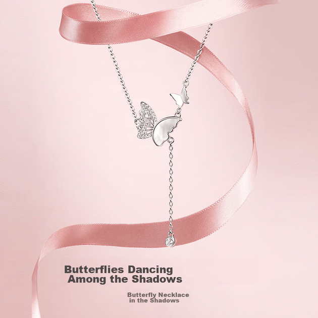 Намисто Fanci Light And Shadow Metelic для жінок, срібний ланцюжок для ключиць, розкішний кулон високого класу, подарунок на день народження для жінок - зображення 6