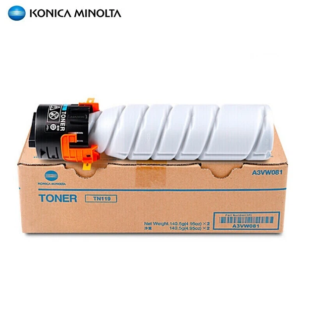 Комплект витратних матеріалів для принтера KONICA MINOLTA 205i/225i, розрахований приблизно на 54 000 сторінок, чорний стандартний тонер-картридж TN119. - Фото 6 Комплект витратних матеріалів для принтера KONICA MINOLTA 205i/225i, розрахований приблизно на 54 000 сторінок, чорний стандартний тонер-картридж TN119. - зображення 6