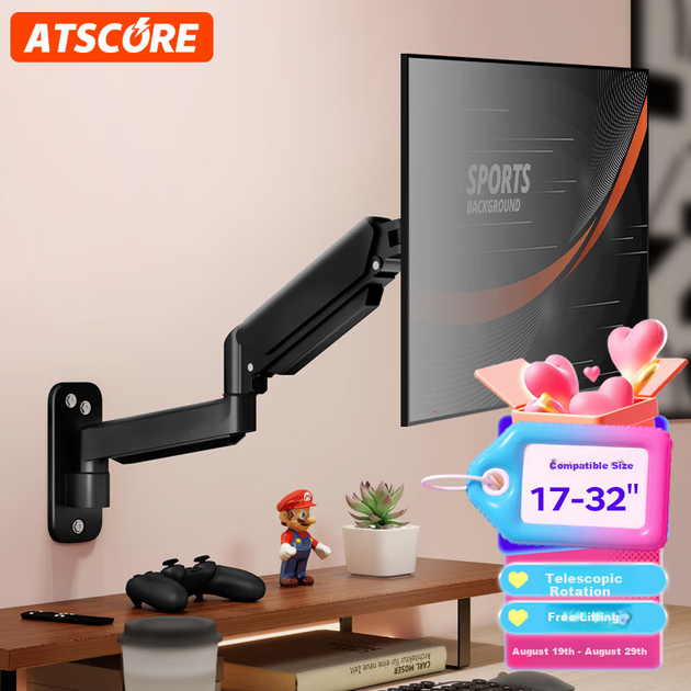 Кронштейн настенный ATSCORE для монитора 17-32" - изображение 4