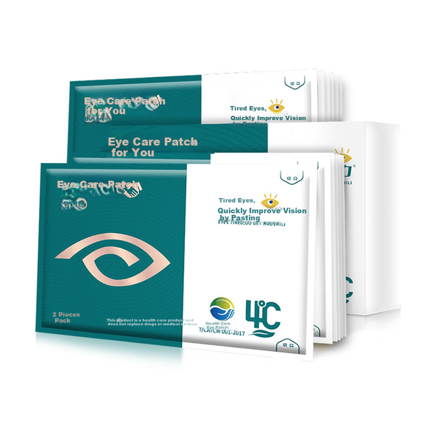 Охлаждающие и комфортные повязки для глаз Good Vision Eye Care Patch Business, уменьшающие сухость и болезненность глаз, подходят для офисных работников. Универсальные, 18 упаковок * 4 коробки. - изображение 5