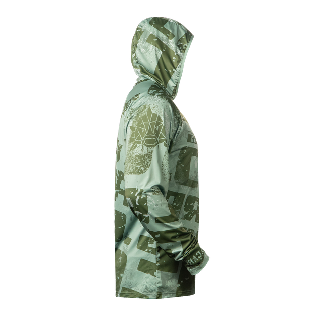 Джерси с капюшоном GC G.Carp Grunge Sun Hoodie XL - изображение 3
