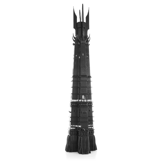 Металевий 3D конструктор "Володар перснів Башта Ортханк", Metal Earth, ICX236 - Фото 4 Металевий 3D конструктор "Володар перснів Башта Ортханк", Metal Earth, ICX236 - изображение 4