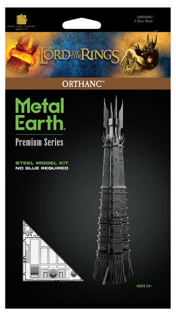 Металевий 3D конструктор "Володар перснів Башта Ортханк", Metal Earth, ICX236 - Фото 7 Металевий 3D конструктор "Володар перснів Башта Ортханк", Metal Earth, ICX236 - изображение 7