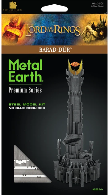 Металевий 3D конструктор "Володар перснів Башта Барад-Дур", Metal Earth, ICX238 - изображение 7