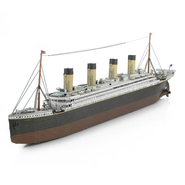 Металевий 3D конструктор "RMS Titanic", Metal Earth, PS2004 - зображення 6