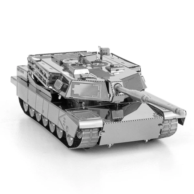 Металевий 3D конструктор "Tank - M1 Abrams", Metal Earth, MMS206 - Фото 5 Металевий 3D конструктор "Tank - M1 Abrams", Metal Earth, MMS206 - изображение 5