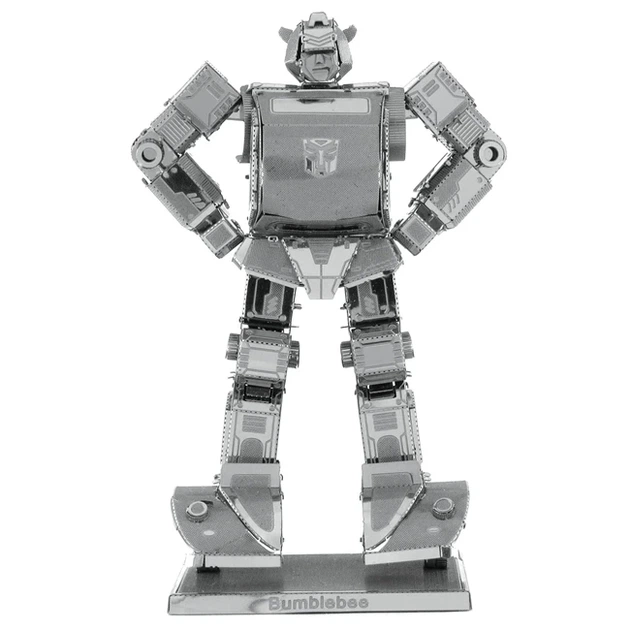 Металевий 3D конструктор "Bumblebee Transformers", Metal Earth, MMS301 - зображення 2