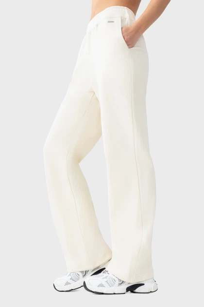 Штани AVECS молочні з трикотажу Double Face 50608/7 2XL - Фото 3 Штани AVECS молочні з трикотажу Double Face 50608/7 2XL - изображение 3