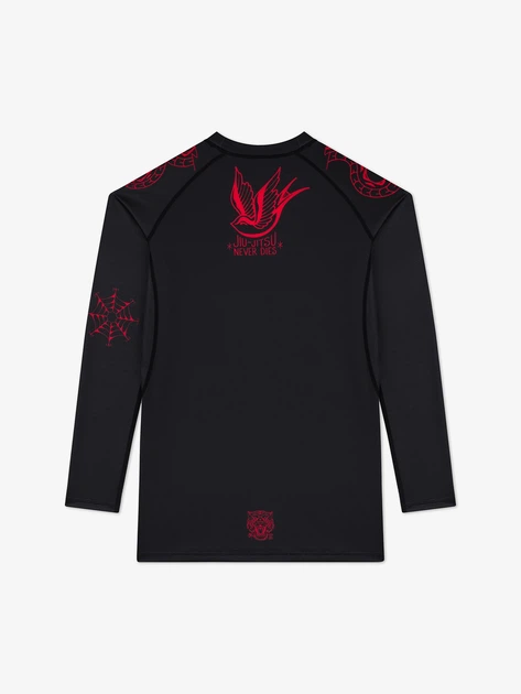 Рашгард MANTO long sleeve rashguard MIKO black S - Фото 2 Рашгард MANTO long sleeve rashguard MIKO black S - изображение 2