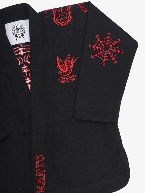 Кімоно MANTO "MIKO" BJJ Gi black A1 - Фото 10 Кімоно MANTO "MIKO" BJJ Gi black A1 - зображення 10
