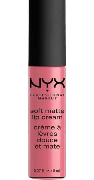Жидкая помада с матовым финишем Nyx Soft Matte Lip Cream Milan SMLC11 розовый 8 мл - изображение 2