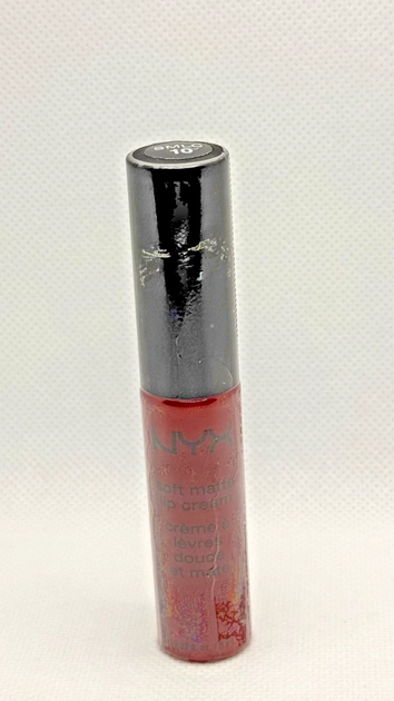 Жидкая помада с матовым финишем Nyx Soft Matte Lip Cream Monte Carlo SMLC10 глубокий красный 8 мл - изображение 5