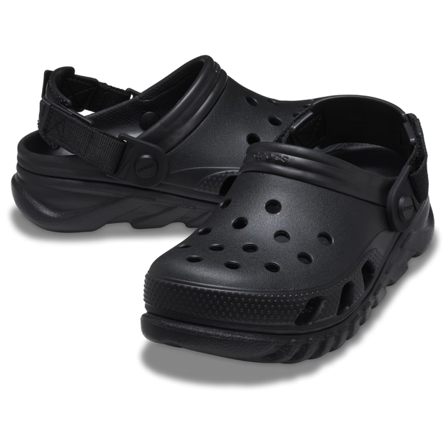 Сабо Crocs Duet Max II Clog 37-38 р 23.2-24 см Черные 208776-M5/W7 Black - Фото 3 Сабо Crocs Duet Max II Clog 37-38 р 23.2-24 см Черные 208776-M5/W7 Black - изображение 3
