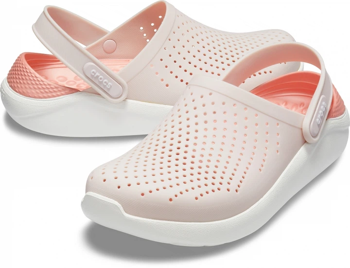 Крокси LiteRide Clog Powder/White, розмір 36 - Фото 2 Крокси LiteRide Clog Powder/White, розмір 36 - зображення 2