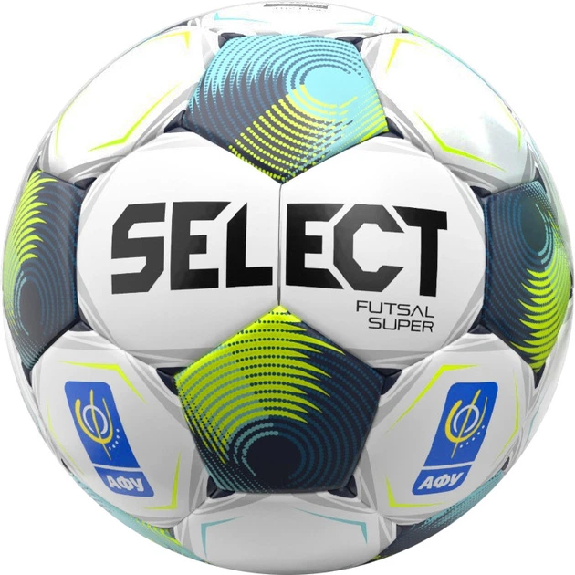 Мяч футзальный SELECT Futsal Super TB (FIFA Quality Pro) v26 (151) бело/синий - Фото 1 Мяч футзальный SELECT Futsal Super TB (FIFA Quality Pro) v26 (151) бело/синий - изображение 1
