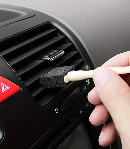Поролонова щітка для чищення повітроводів авто та деталей Car Detailing Tool - изображение 3