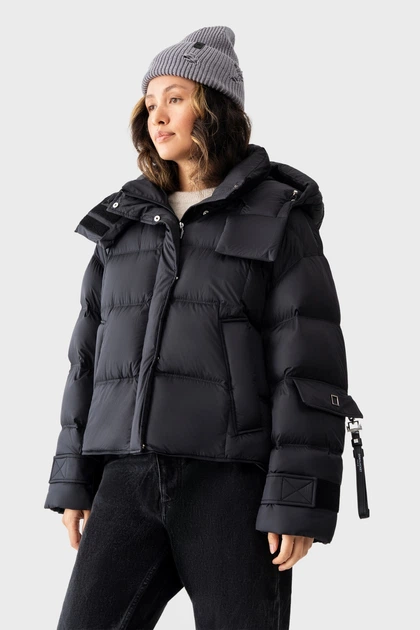 Куртка Avecs чорна пухова 70552/1 XL - Фото 5 Куртка Avecs чорна пухова 70552/1 XL - изображение 5