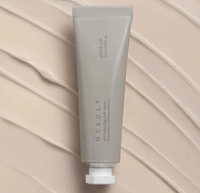 Балансирующий крем с грибом альбатреллус Needly pH Balancing Rich Cream 50 мл - Фото 2 Балансирующий крем с грибом альбатреллус Needly pH Balancing Rich Cream 50 мл - изображение 2