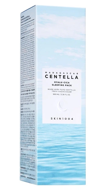 Гелевая ночная маска с центеллой Skin1004 Madagascar Centella Hyalu-Cica Sleeping Pack 100 мл - изображение 4
