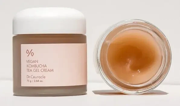 Веганский крем–гель с Комбучей Dr.Ceuracle Vegan Kombucha Tea Gel Cream 75 мл - Фото 2 Веганский крем–гель с Комбучей Dr.Ceuracle Vegan Kombucha Tea Gel Cream 75 мл - зображення 2