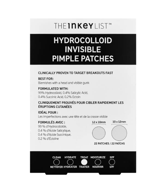 Невидимые SOS-патчи с салициловой кислотой от прыщей The INKEY List Pimple 22 шт. - Фото 8 Невидимые SOS-патчи с салициловой кислотой от прыщей The INKEY List Pimple 22 шт. - изображение 8