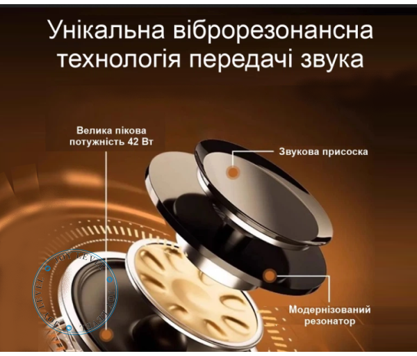 Портативная Виброколонка Adin X1-WiFi - 42 Ватт bluetooth 5.0 Красный - изображение 4
