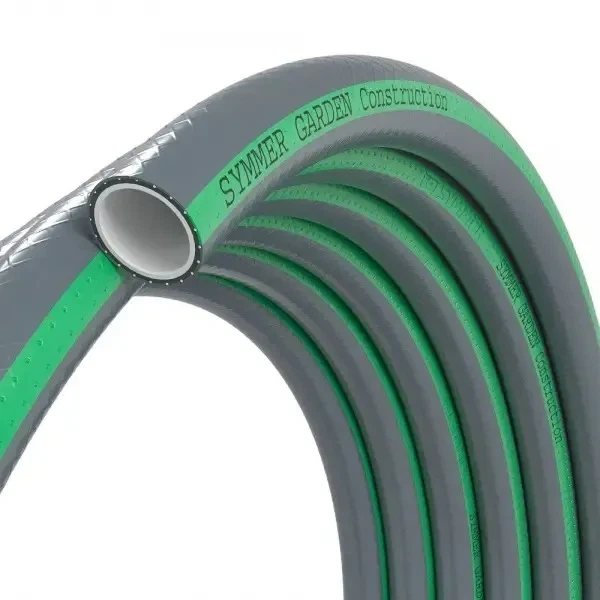 Шланг CONSTRUCTION Ø 1/2" 20м, 4х сл. (чорний із зеленою смугою) (кратно 20м) {20} - зображення 3