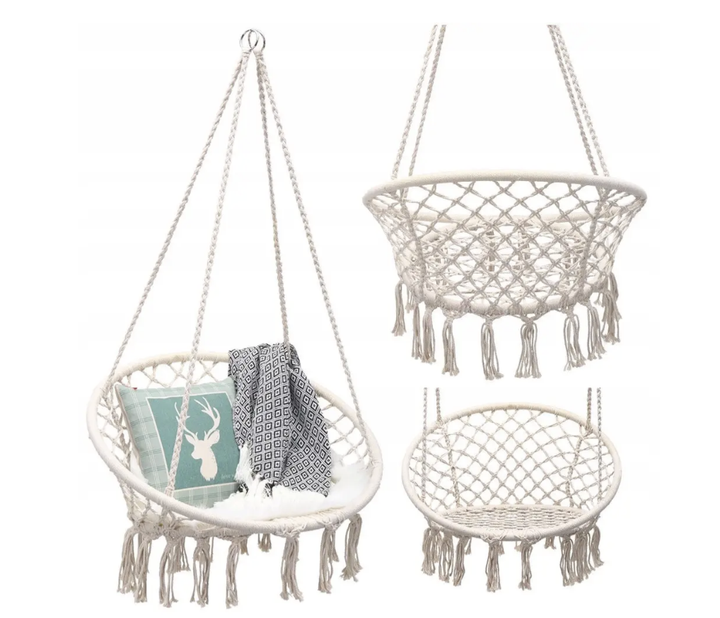 Садова підвісна гойдалка GardenLine HAM2696 - Фото 5 Садова підвісна гойдалка GardenLine HAM2696 - зображення 5