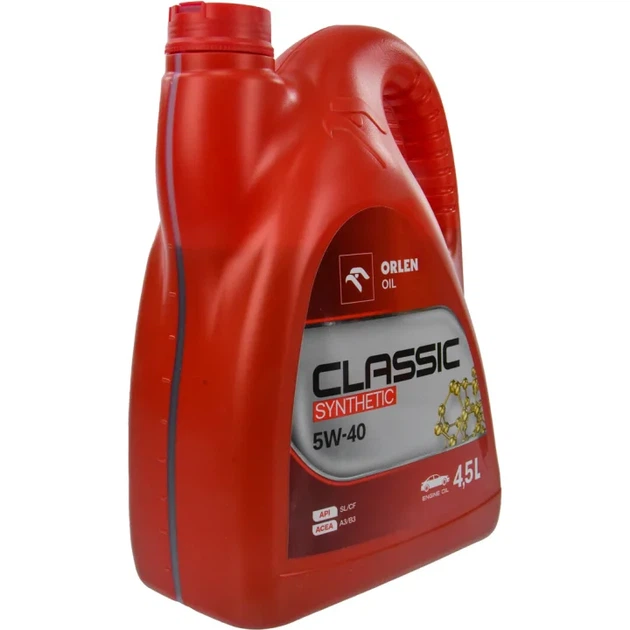 Олива моторна Orlen Classic 5W-40 (4,5л.) - изображение 2