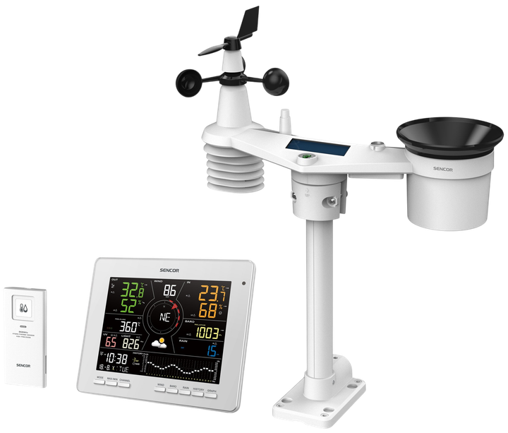 Метеостанція Sencor SWS16600WiFi - зображення 2