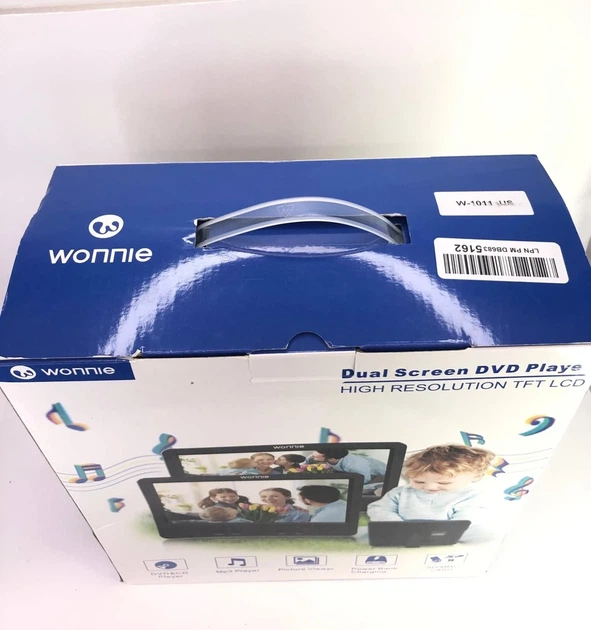 Wonnie Двойной экран DVD-проигрывателя высокого разрешения TFT LCD - изображение 8