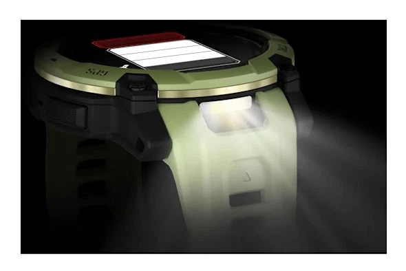 Смарт-часы GARMIN Instinct 3 50mm AMOLED Fern Green with Fern Green Band (010-03020-02) - изображение 6