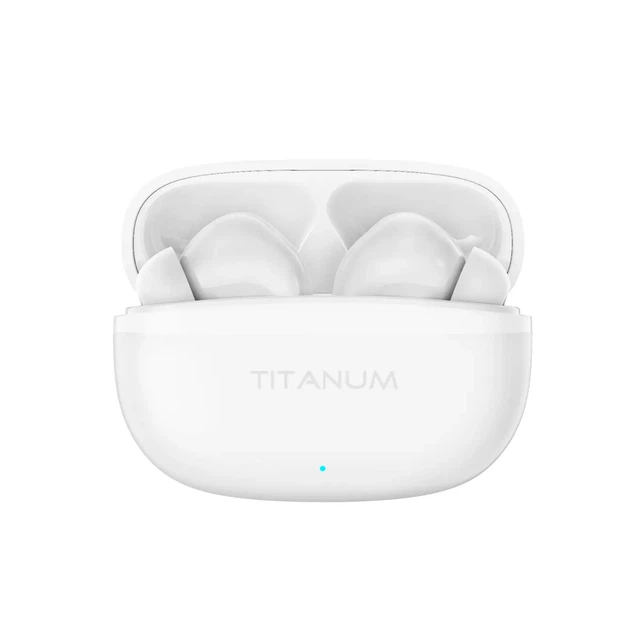 Бездротові TWS навушники TITANUM TW11 White - зображення 5