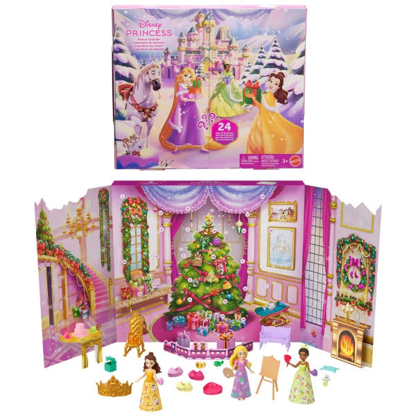 Kalendarz adwentowy Disney Princess Księżniczki JFG79 PUD4 (194735296569) - obraz 3