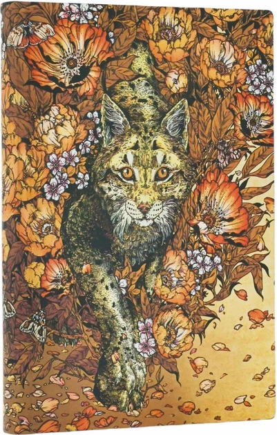 Notatnik Paperblanks Lynx Rising w linie 9 x 14 cm 208 stron (9780349713632) - Zdjęcie 1 Notatnik Paperblanks Lynx Rising w linie 9 x 14 cm 208 stron (9780349713632) - obraz 1
