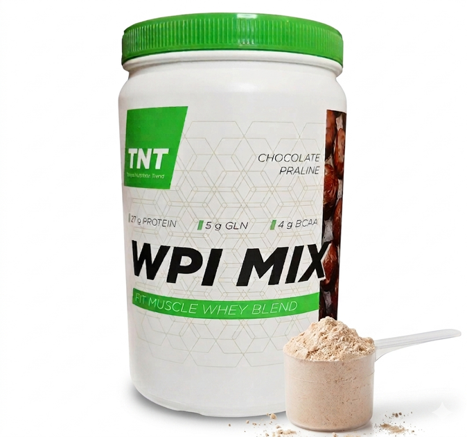 Протеїн ізолят для росту м'язів TNT Nutrition WPI MIX 900г Ваніль - Фото 1 Протеїн ізолят для росту м'язів TNT Nutrition WPI MIX 900г Ваніль - зображення 1