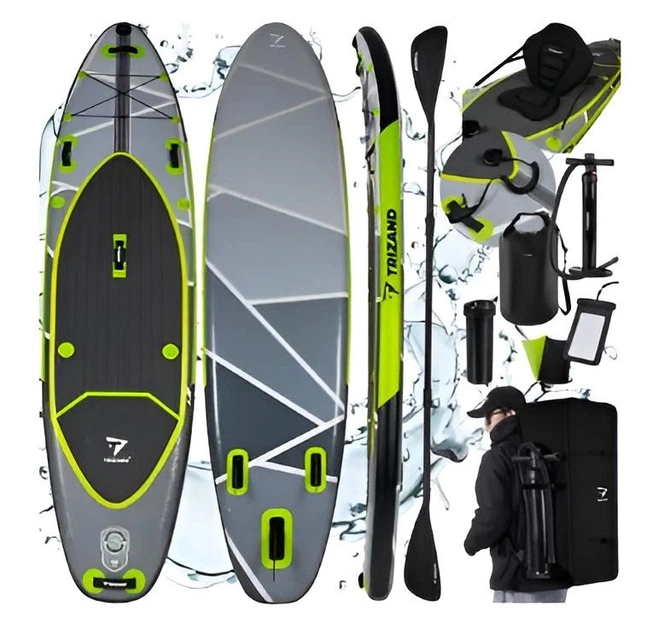 SUP доска 350см Trizand 25259 с аксессуарами - изображение 4