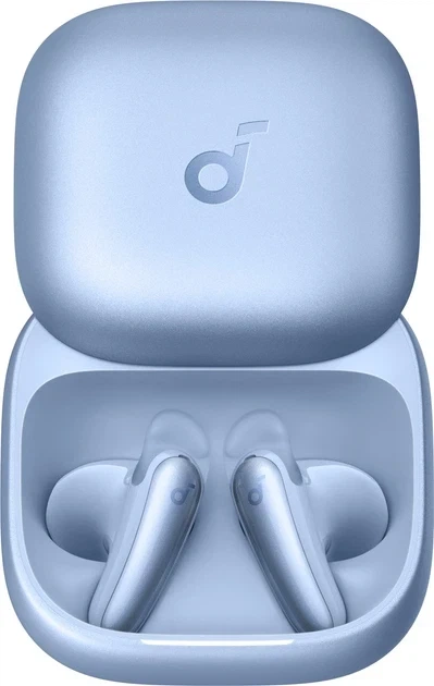 Бездротові навушники Anker Soundcore Liberty Buds, Blue, Bluetooth 6.1, ANC 3.0, Hi-Res LDAC, IP55, 30H , Multipoint - Фото 7 Бездротові навушники Anker Soundcore Liberty Buds, Blue, Bluetooth 6.1, ANC 3.0, Hi-Res LDAC, IP55, 30H , Multipoint - зображення 7